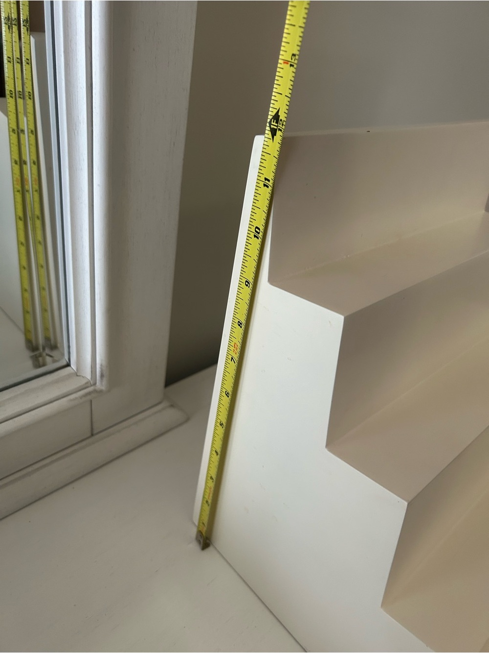 White Display Stair Shelf - Picture 8 of 9